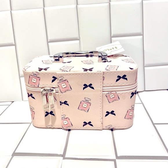 Imoshion Pretty in Pink 2 piece Train Case Make up Organizer Set - Picture 7 of 12
